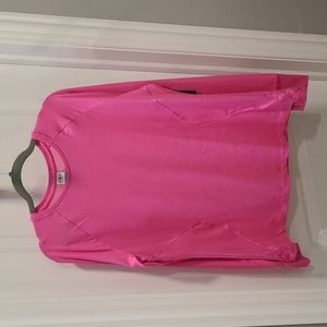Women's Pink Athletic Works running top